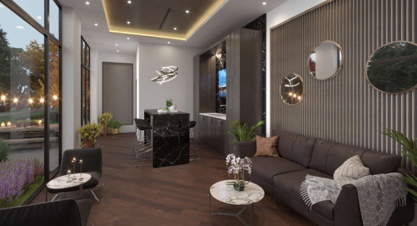Social lounge at The Anacapri
